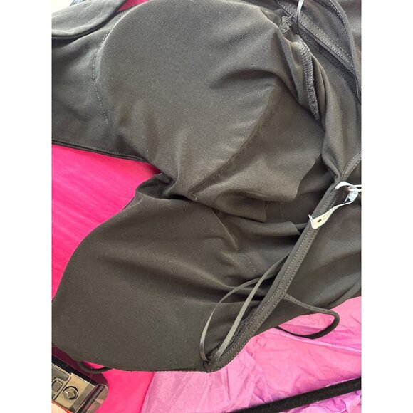 ZARA NWT Black Medium Midi Dress With Built-In Cups & Spaghetti Straps - Picture 4 of 16